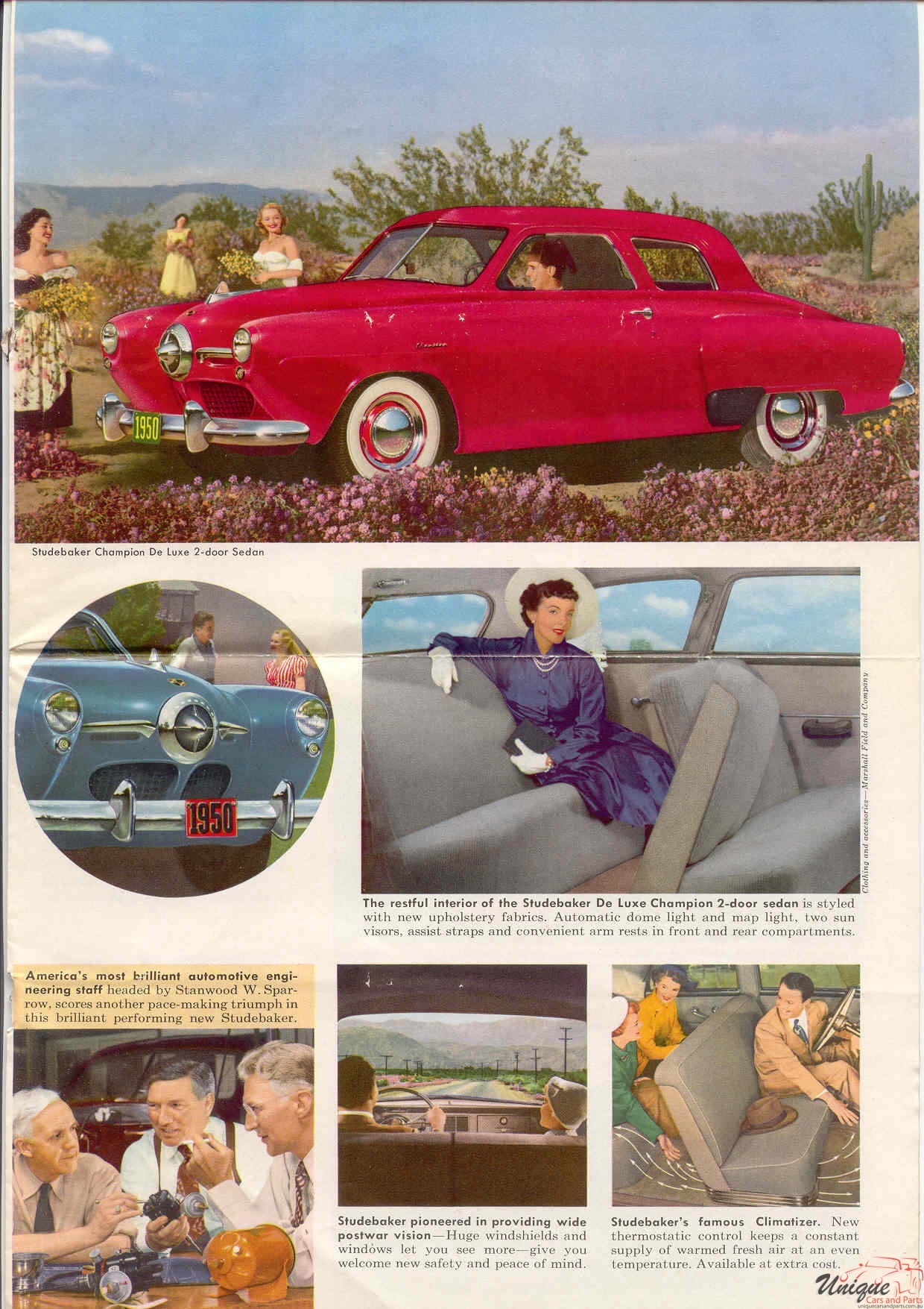 1950 Studebaker (Revision) Brochure Page 2